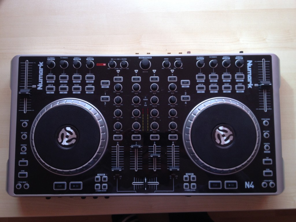 Numark N4 without Serato overlay